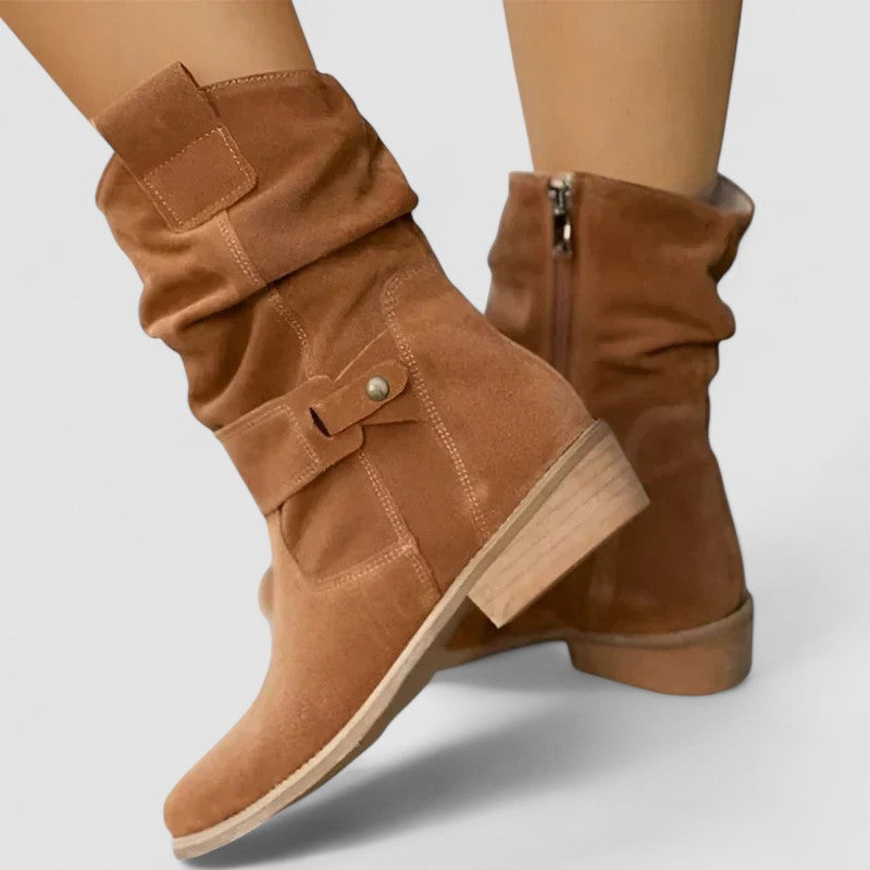 Eleanor | Supportive Orthopedic Boots Brown