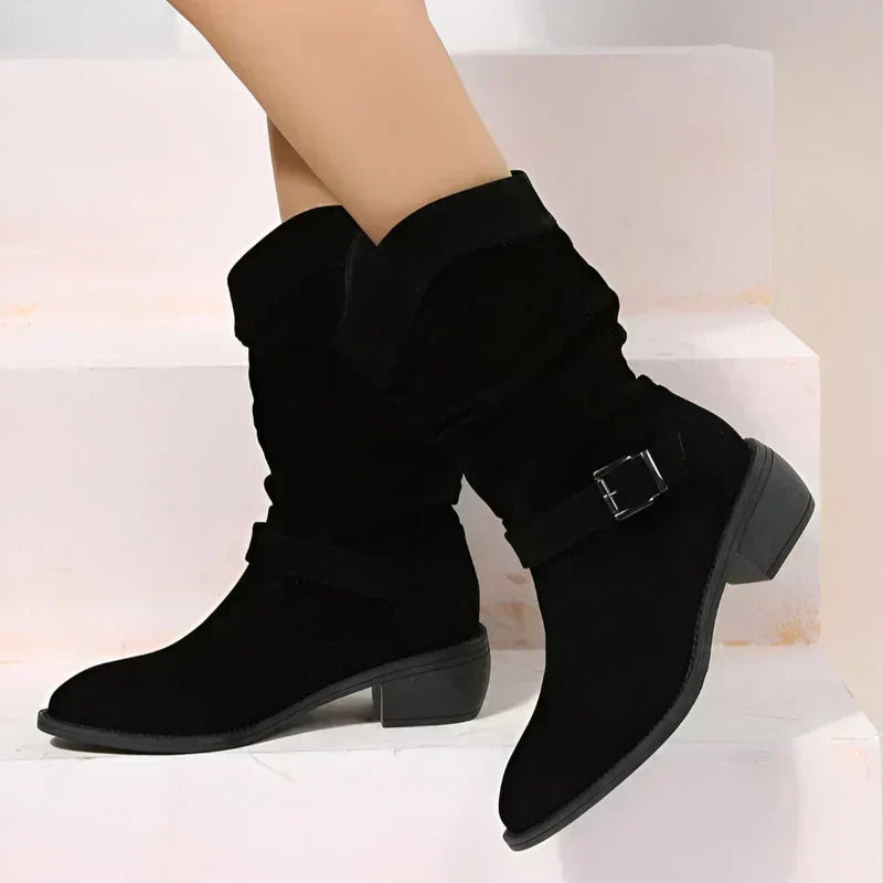 Savannah | Orthopedic Boots Black