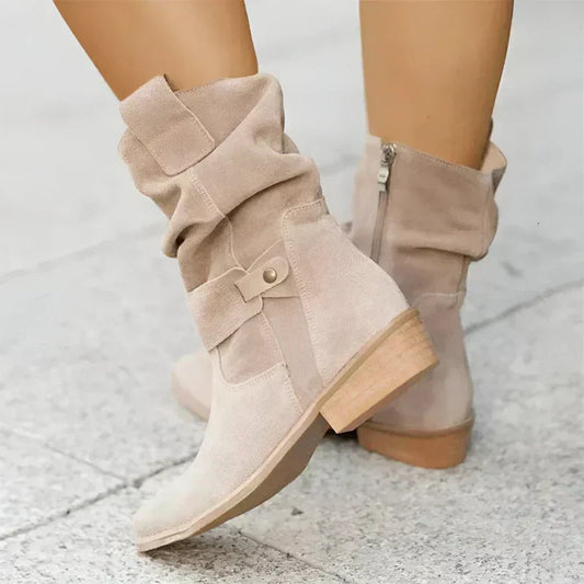 Savannah | Orthopedic Boots Beige