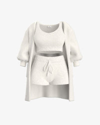 Tallulah – Bouclé Knit Pyjama Set