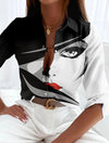 Black White