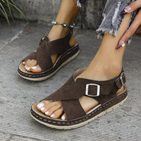 Priya | Women's Cross Strap Platform Sandal