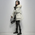 Arctic Elegance Thermal Down Jacket