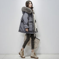 Arctic Elegance Luxe Thermal Down Jacket