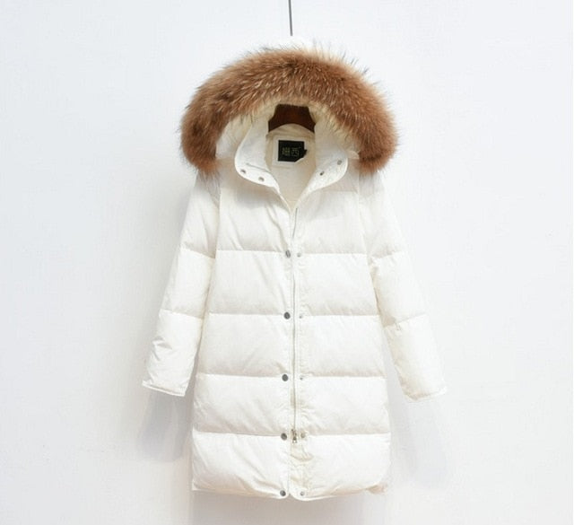 Arctic Luxe Long Down Coat
