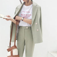 Adrianna Vintage Blazer And Pants Set