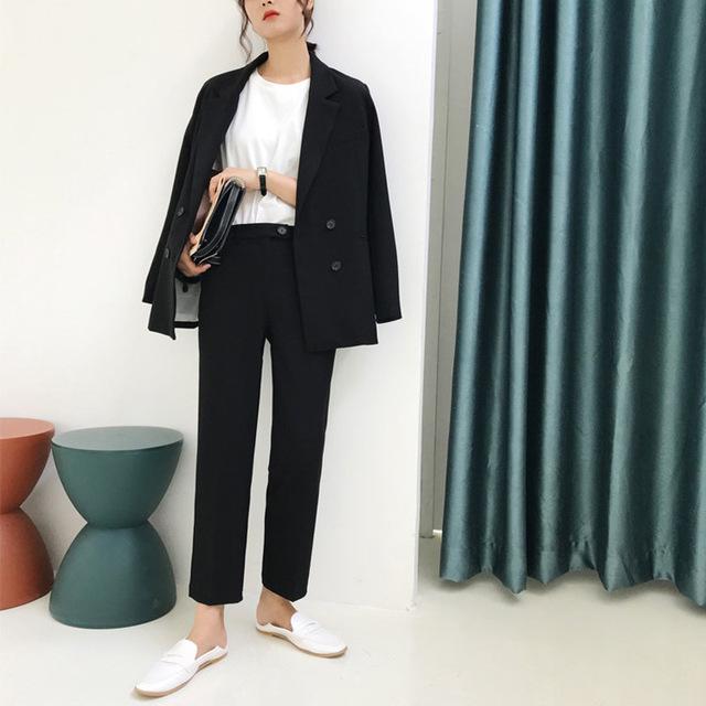 Adrianna Blazer and Pants Set