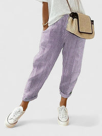 Elvira | Comfortable Pants Purple