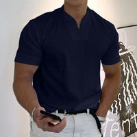 Bastov | Men's V-Neck Slim Fit Short Sleeve T-Shirt