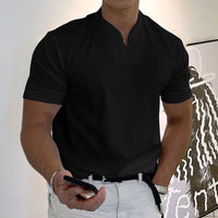 Bastov | Men's V-Neck Slim Fit Short Sleeve T-Shirt