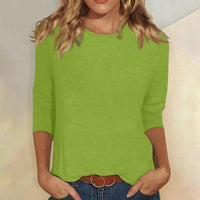 Ramona | Women's Crew Neck 3/4 Sleeve Top