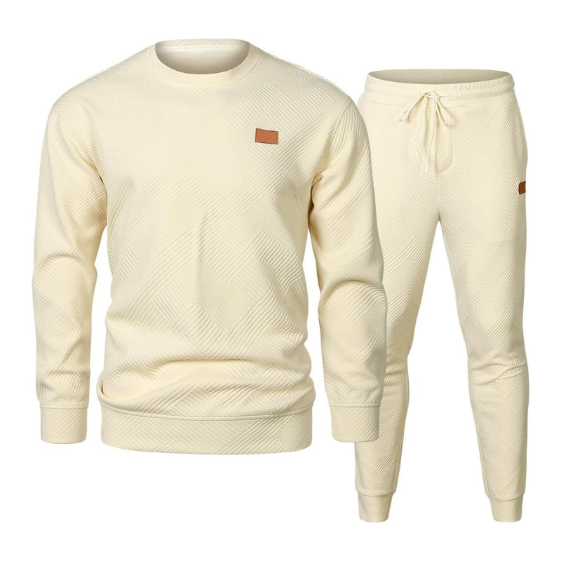 Rego | Men's 2 Piece Crew Neck Tracksuit Set