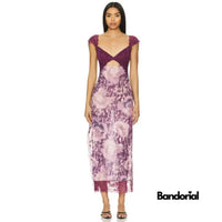 ALICE | MAXI SLIP DRESS Purple