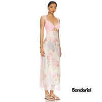 ALICE | MAXI SLIP DRESS Pink