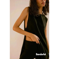 AMANDA | 2-PIECE SUMMER SET Black