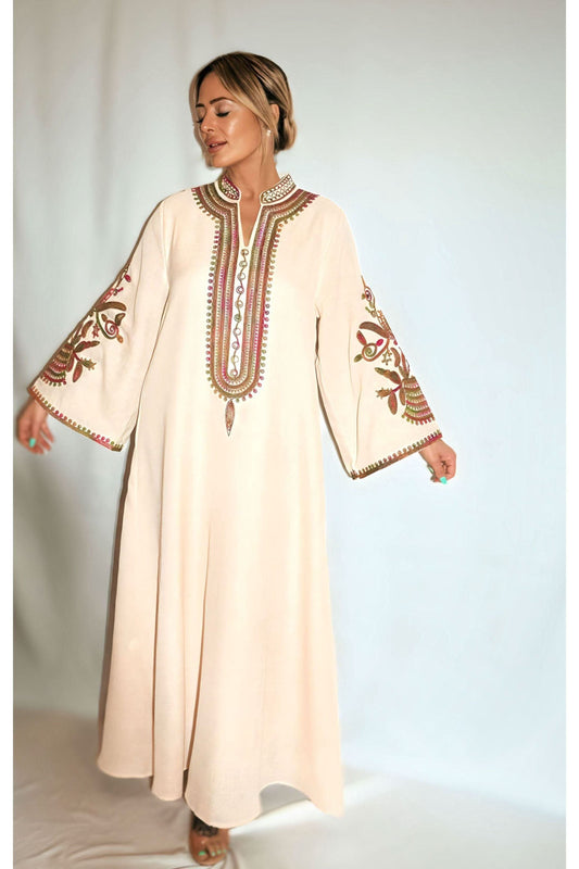 AMINA | MODERN KAFTAN Beige