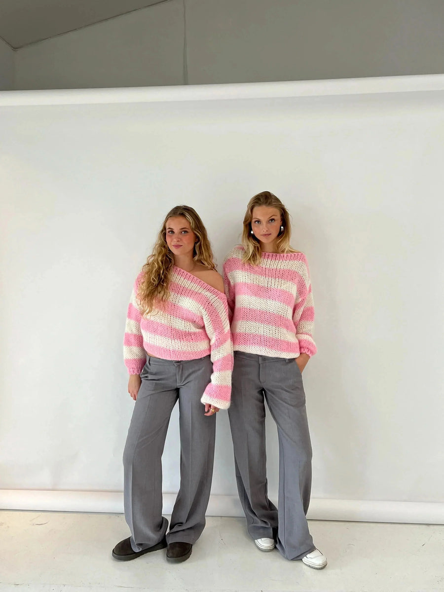 ANNA | OLYMPIA KNIT Pink