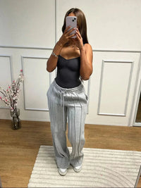 ARIANA | HIGH WAIST SWEATPANTS Grey
