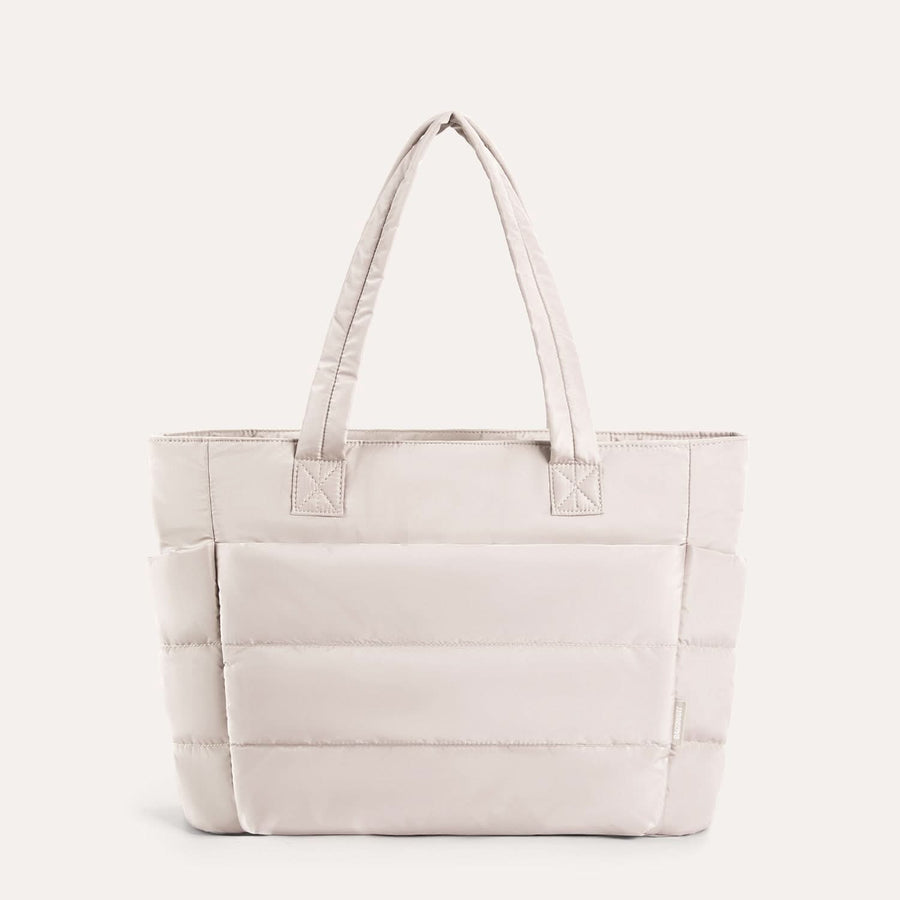 AVY | CITY TOTE – FITS 15.6" LAPTOP Cream Beige