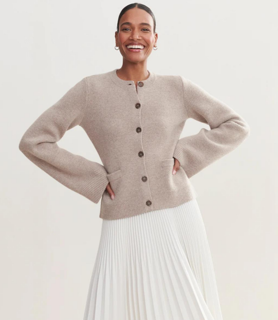 BELLA | CARDIGAN Brown
