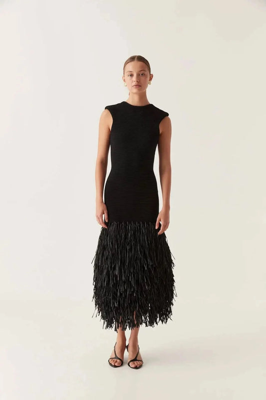 BELLA | KNIT MIDI DRESS Default