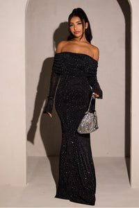 BRANNY | MAXI DRESS black