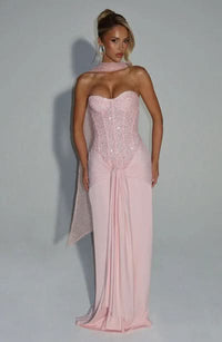 CARINA | MAXI DRESS Pink