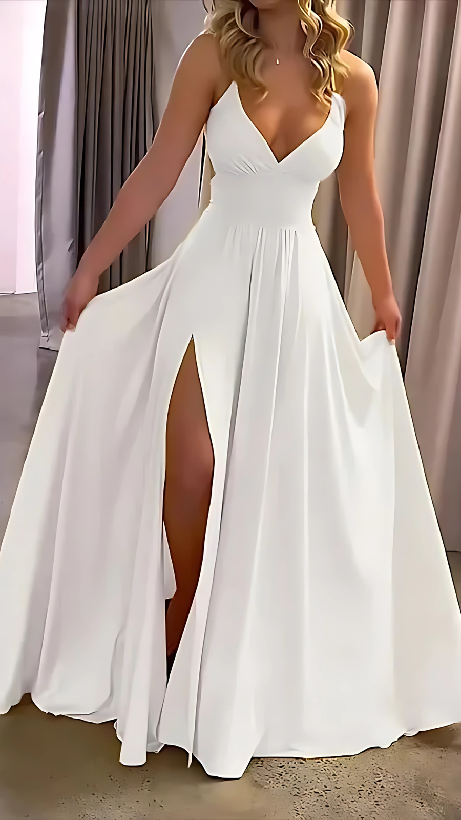 COSMO | MAXI DRESS White