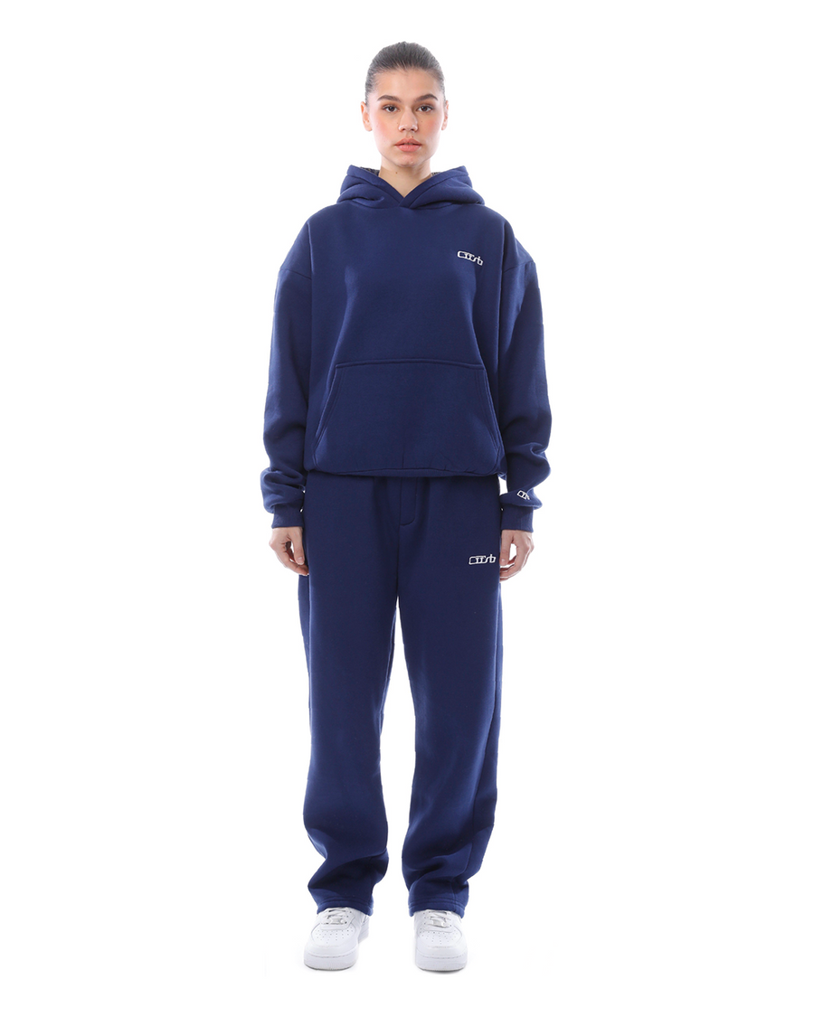 PIPER | DAISY MAE UNISEX HOODIE navy