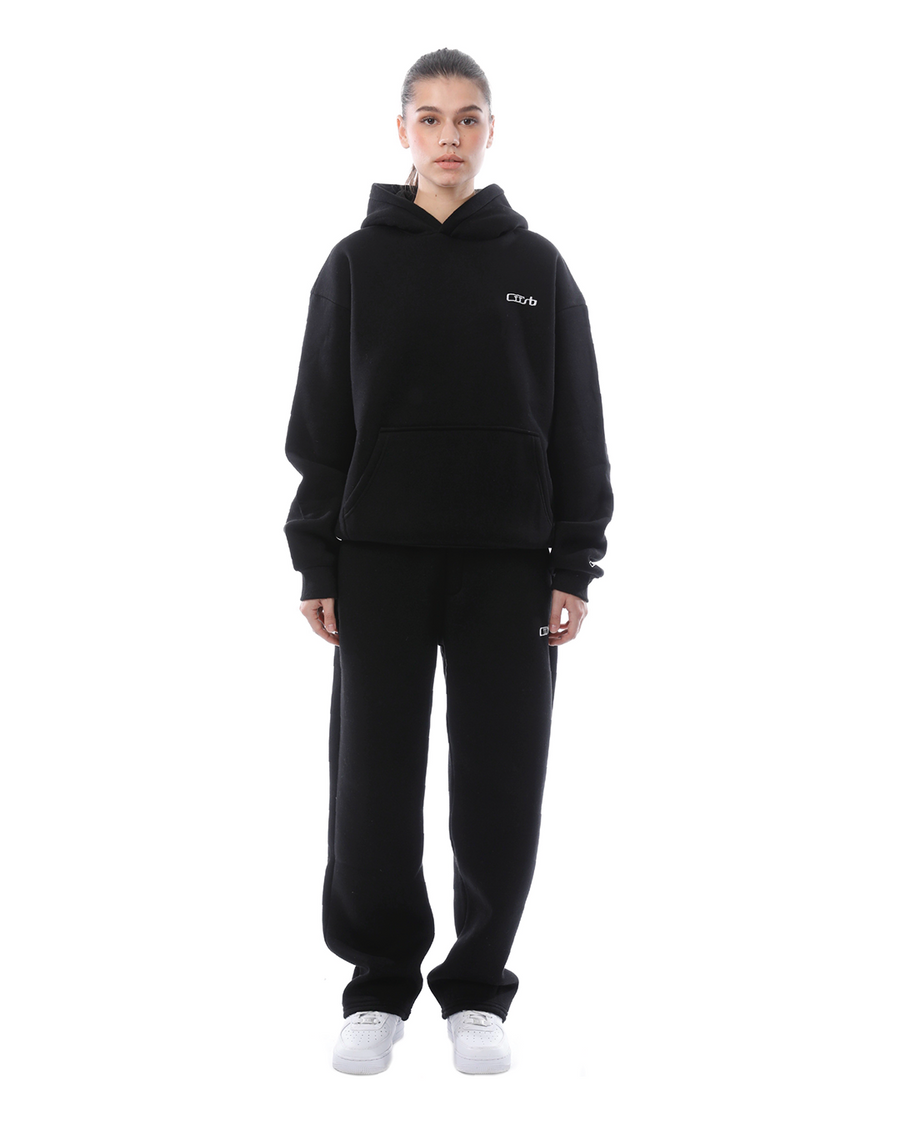 PIPER | DAISY MAE UNISEX HOODIE black