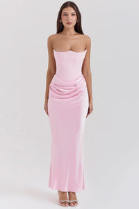 DENISE | CORSET DRESS Pink