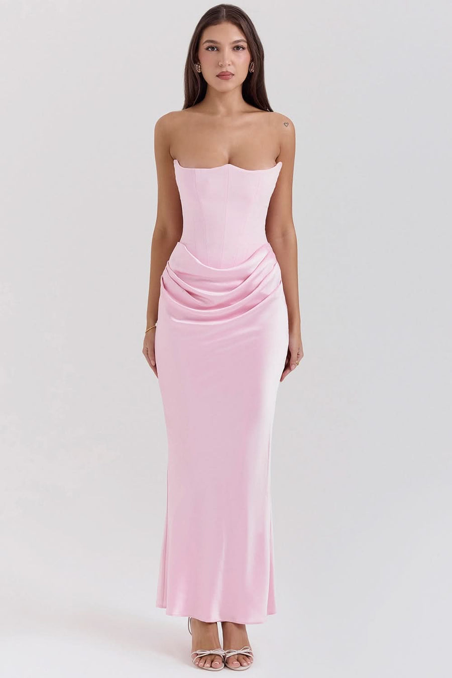 DENISE | CORSET DRESS Pink