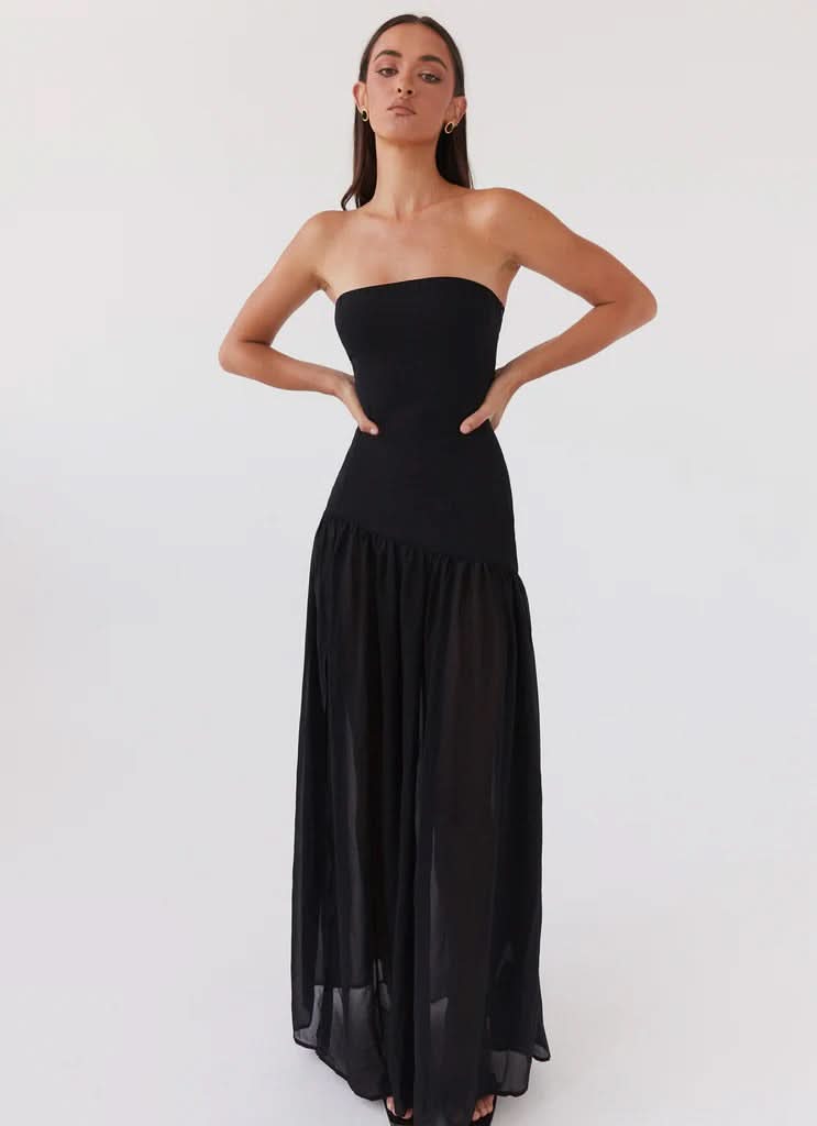DINA | MAXI DRESS Black