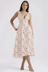 EMILY | CORSET SUNDRESS pink