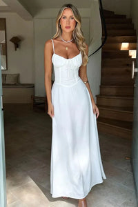 EVIAN | MAXI DRESS Ivory