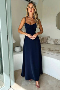 EVIAN | MAXI DRESS Navy