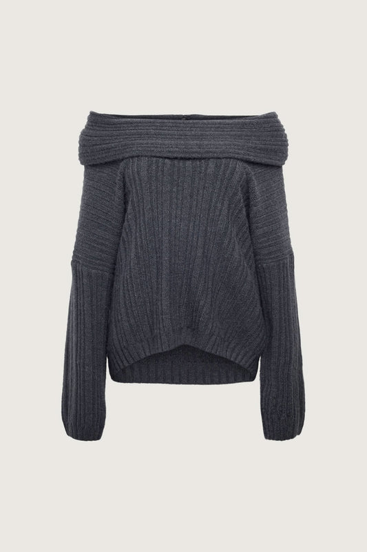 GIA | MUSE SWEATER Moon gray
