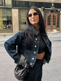 JADE | DENIM BLOUSE + FREE PANTS Default