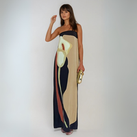 JAIME | FLORAL MAXI DRESS Khaki Green