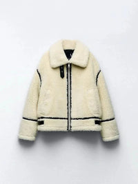 JENNY | TEDDY COAT white-1
