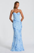 JOYCE | FLORAL CORSET MAXI DRESS
