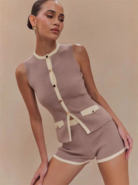 LIANNE | KNIT SET Khaki
