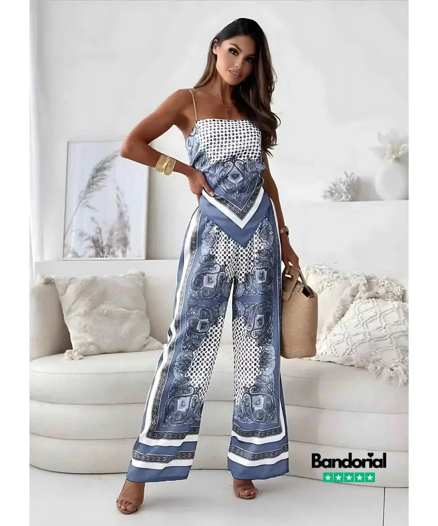 LINDA | DELUXE 2-PIECE SET Blue