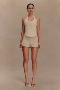 MEA | DENIM SET Khaki