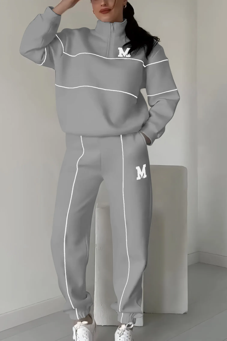 MICHIGAN | TRACKSUIT Grey