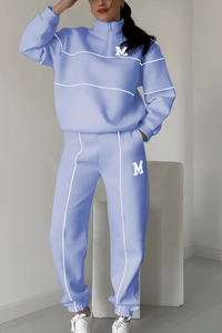 MICHIGAN | TRACKSUIT Light blue