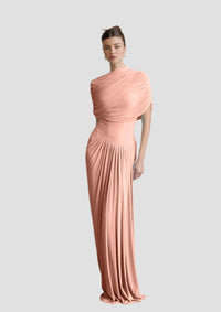 MILA | WRAP MAXI DRESS Watermelon Red