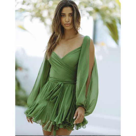 MIRANDA | MINI DRESS Green