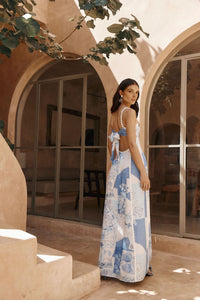 MOANA | MIDI DRESS Blue