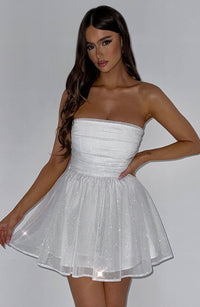 NINA | MINI DRESS white